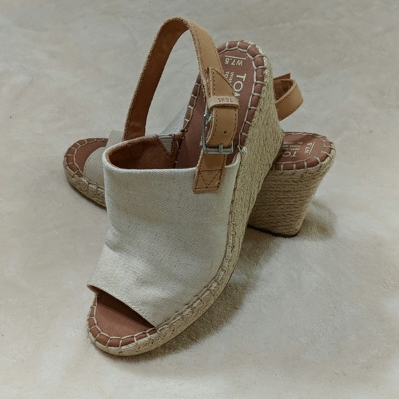 natural oxford women's monica wedges